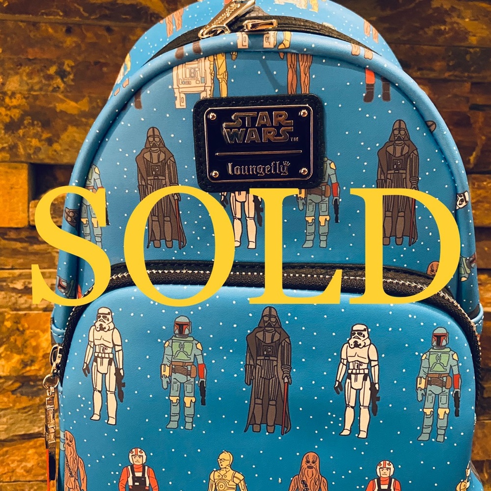 LOUNGEFLY x STAR WARS Action Figures Backpack